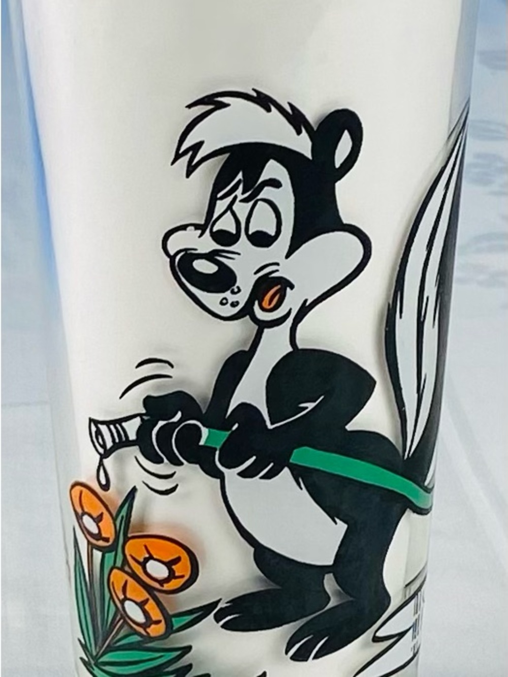1976 Pepsi Collector Glass Looney Tunes Warner Bros Duffy Pep Le Pew
